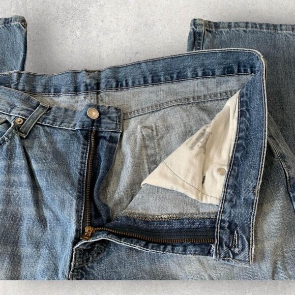 Levi’s 514 Jeans Men’s Size 36x32 Straight Fit Modern Style &amp; Comfort Denim - Picture 6 of 9